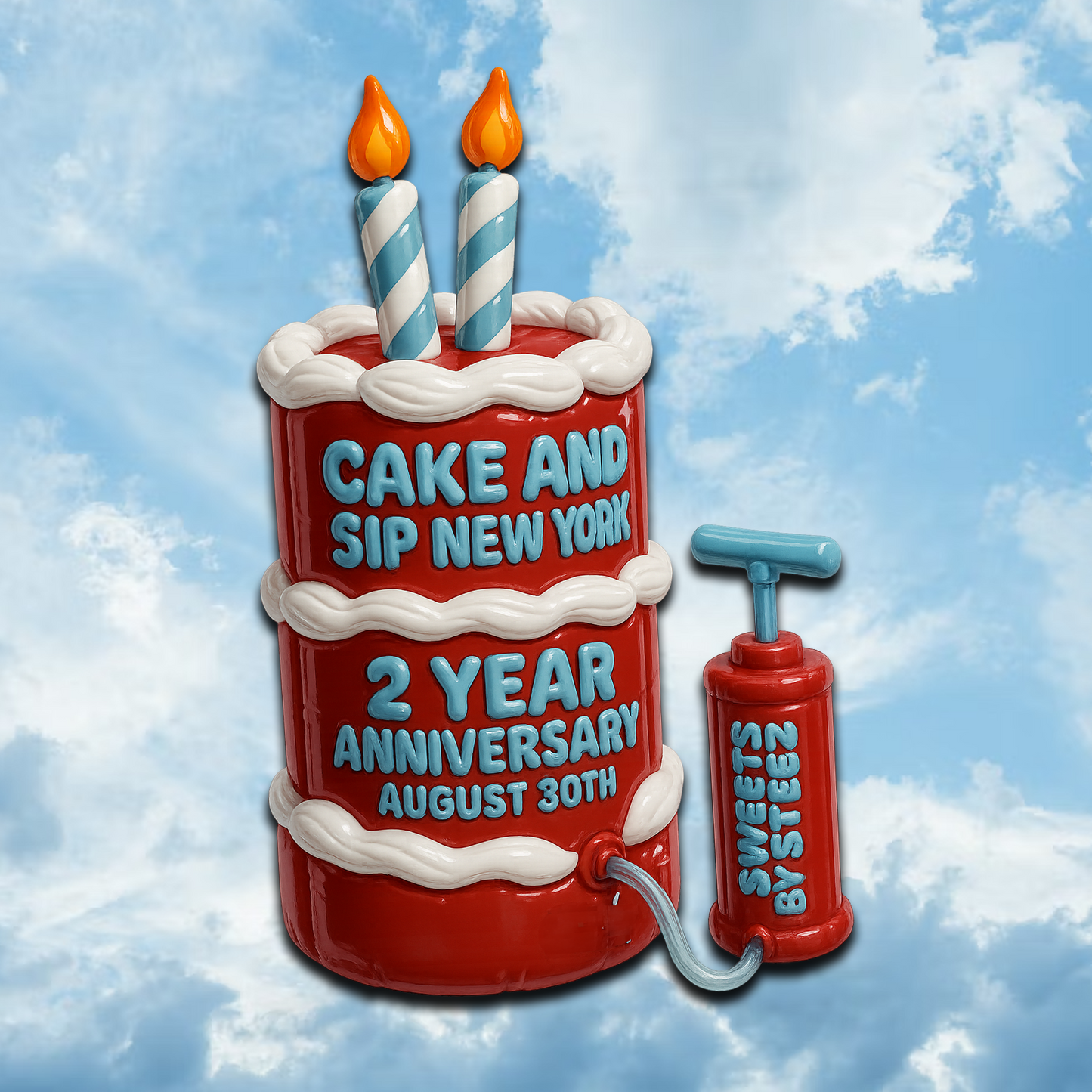 CAKE AND SIP AUGUST 30TH: 2 YEAR ANNIVERSARY